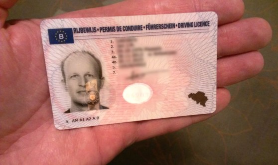 Nieuw Belgisch rijbewijs A